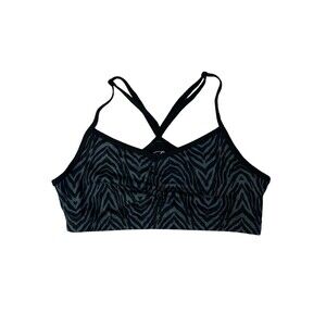 C9 By Champion Sports Bra Zebra Size L